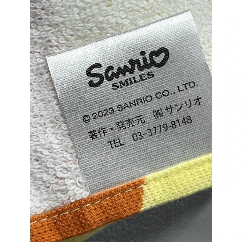Sanrio Pompompurin & Friends Anime Hand Towel Yellow